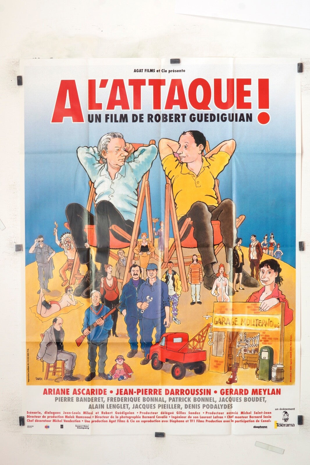 A L’ATTQUE ROBERT GUEDIGUIAN POSTER ORIGINAL 120x160