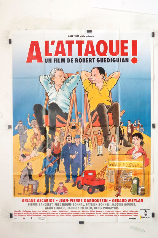 A L’ATTQUE ROBERT GUEDIGUIAN POSTER ORIGINAL 120x160