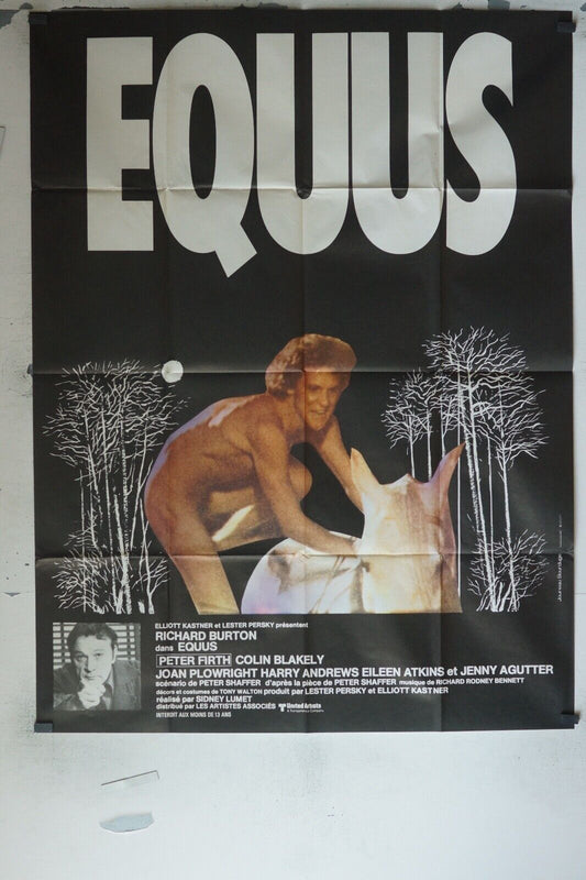 EQUUS ORIGINAL MOVIE POSTER 120X160 CYRIELLE CLAIRE