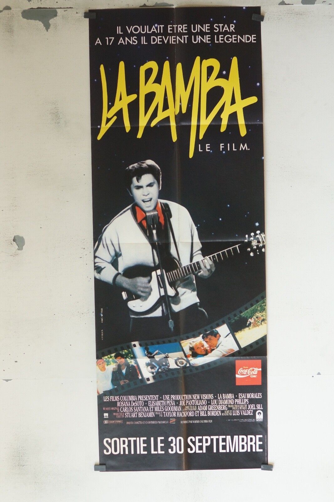 LA BAMBA 60x160 ORIGINAL POSTER ROSANA DE SOTO
