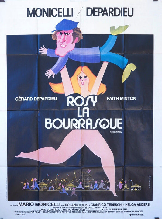 ROSY LA BOURRASQUE MOVIE POSTER ORIGINAL 120x160 MONICELLI