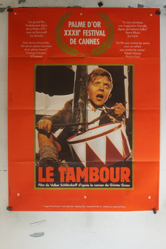 LE TAMBOUR MOVIE POSTER ORIGINAL 120x160 VOLKER SCHLONDORFF