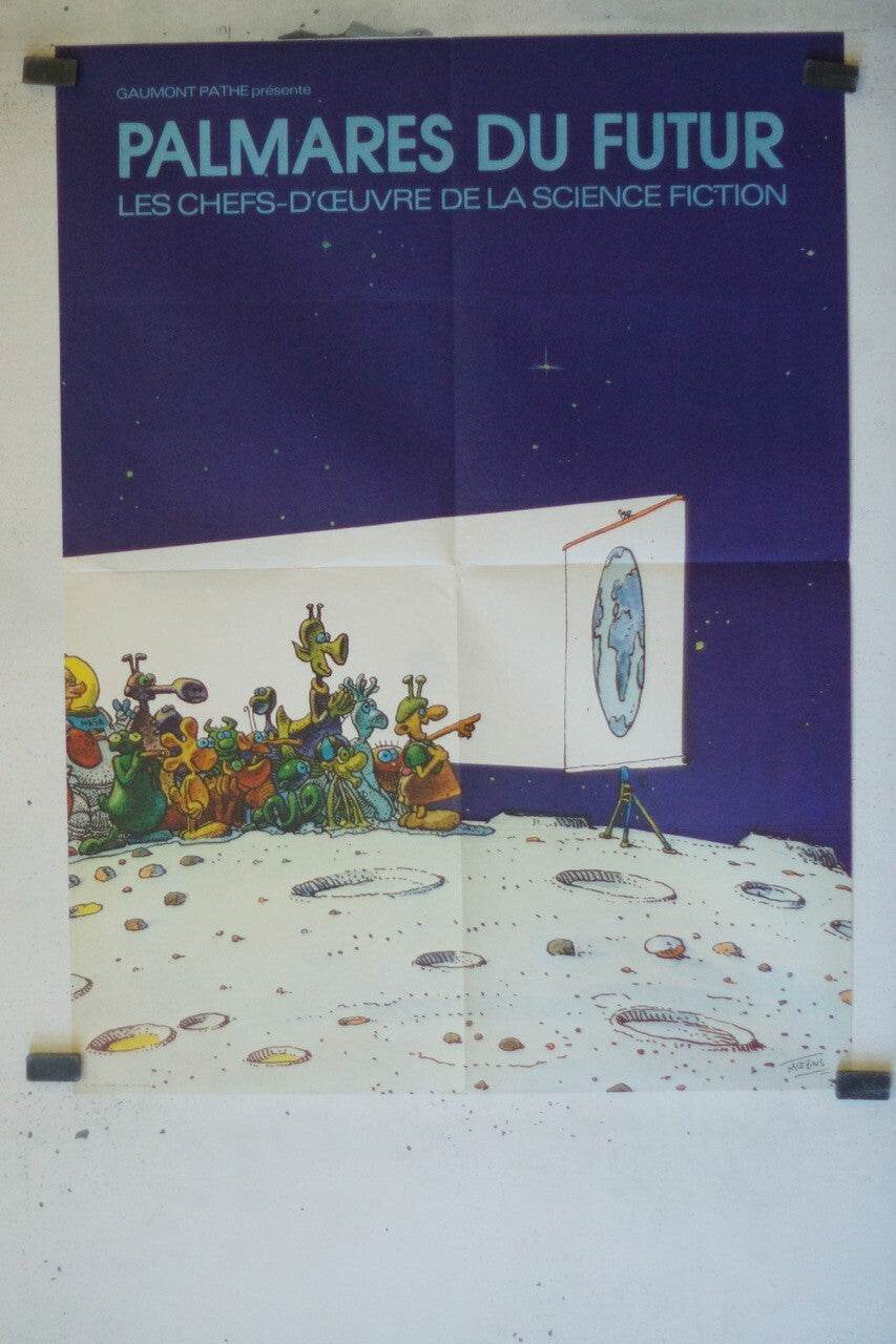 PALMARÈS DU FUTUR MOVIE POSTER ORIGINAL (60X80) CHEF D’ŒUVRE DE LA SCIENCE