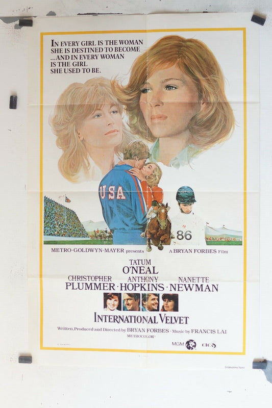 INTERNATIONAL VELVET (ORIGINAL POSTER) 69x103, Bryan Forbes, Tatum O’Neal 
