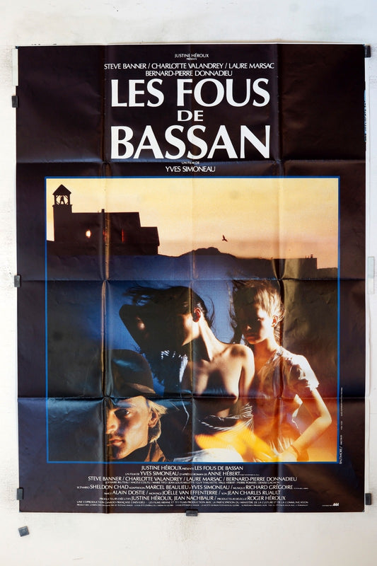 LES FOUS DE BASSAN YVES SIMONEAU MOVIE POSTER ORIGINAL 120x160