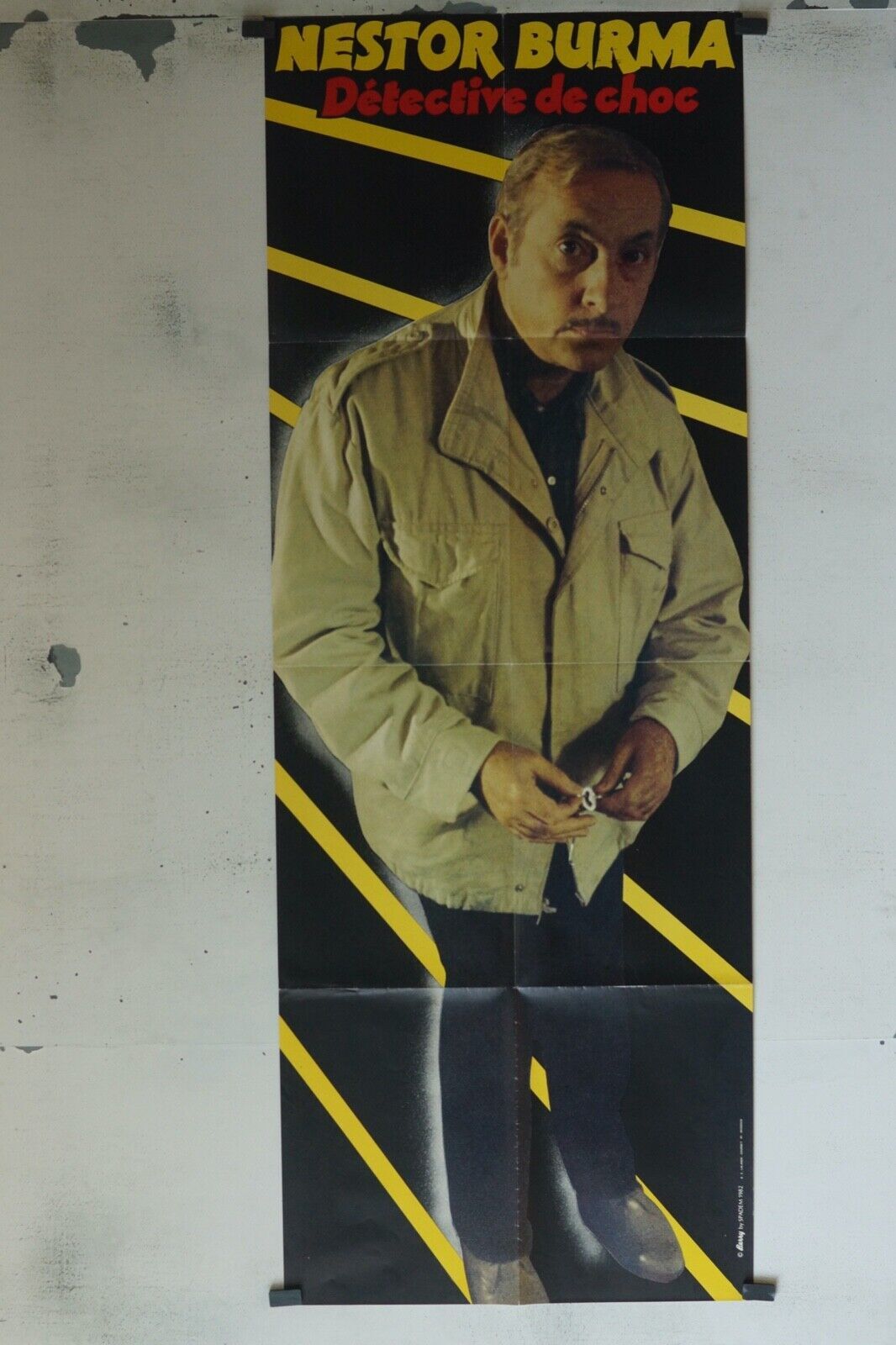 NESTOR BURMA DÉTECTIVE  MOVIE POSTER ORIGINAL 60x160