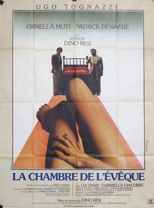 LA CHAMBRE DE L’ÉVÊQUE ORNELLA MUTTI MOVIE POSTER ORIGINAL 120x160