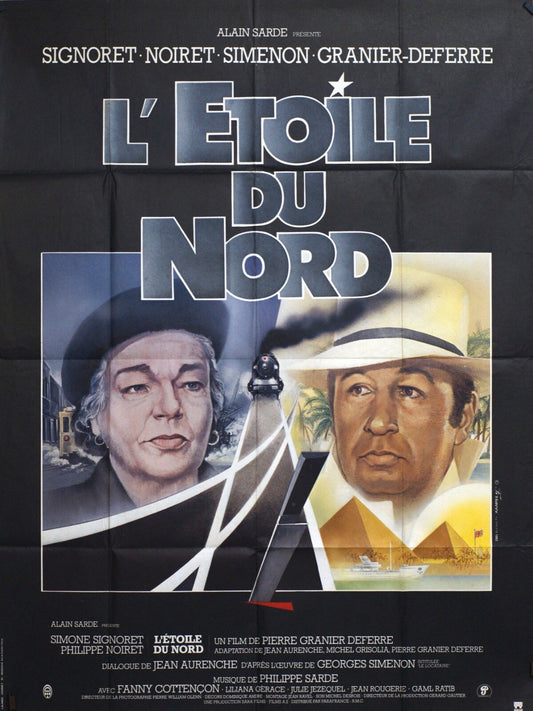 L’ÉTOILE DU NORD SAUVAGE MOVIE POSTER ORIGINAL 120x160 SIMONE SIGNORET