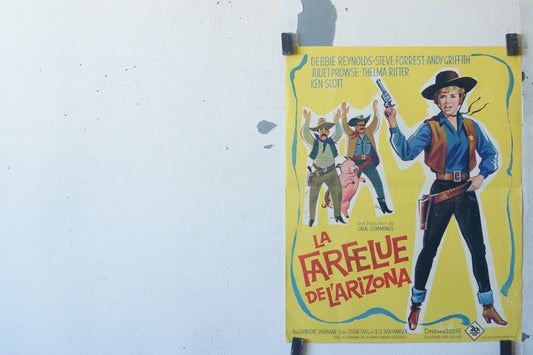 FARFELUE DE L’ARIZONA (LA) MOVIE POSTER ORIGINAL 53x43 Oscar saul , Clair Huffak
