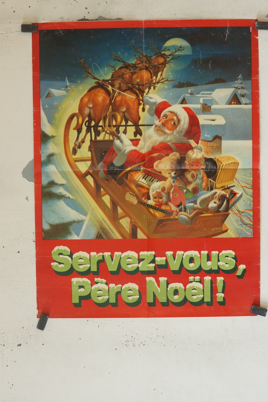 SERVEZ-VOUS, PÈRE NOËL ! MOVIE POSTER (60x80)
