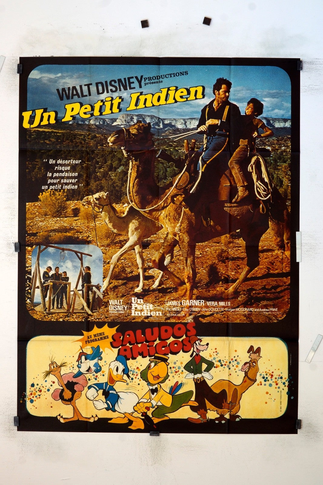 UN PETIT INDIEN WALT DISNEY MOVIE POSTER 120x160