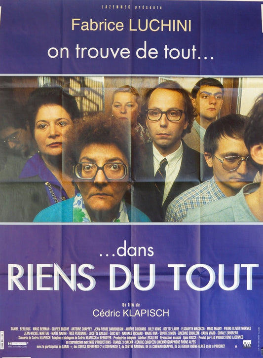 RIENS DU TOUT FABRICE LUCHINI MOVIE POSTER ORIGINAL 120x160