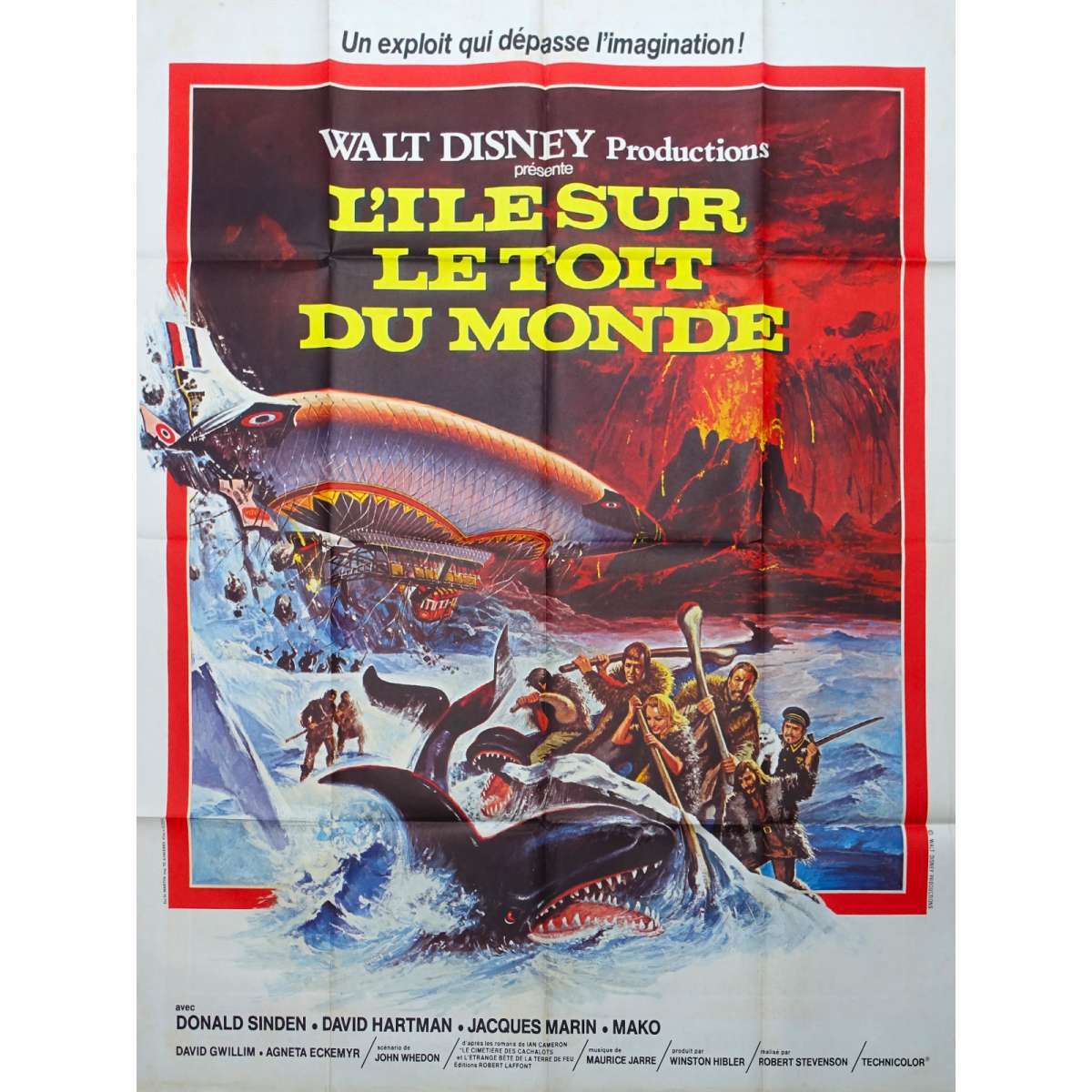 ILE SUR LE TOIT DU MONDE (L’) ORIGINAL 120x160The island at the top Of the World