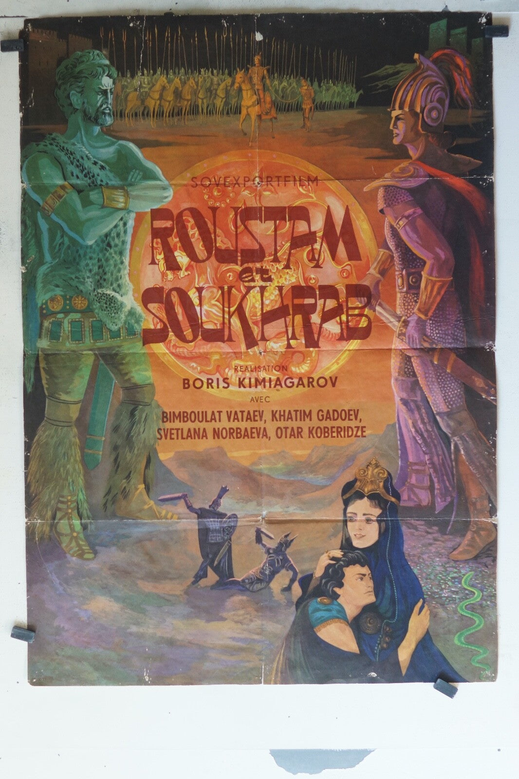 ROUSTAM ET SOUKHRAB ORIGINAL 80x120 