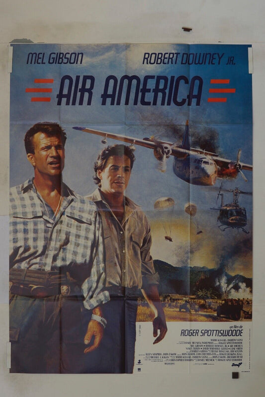 AIR AMÉRICA MOVIE POSTER ORIGINAL 120x160 MEL GIBSON