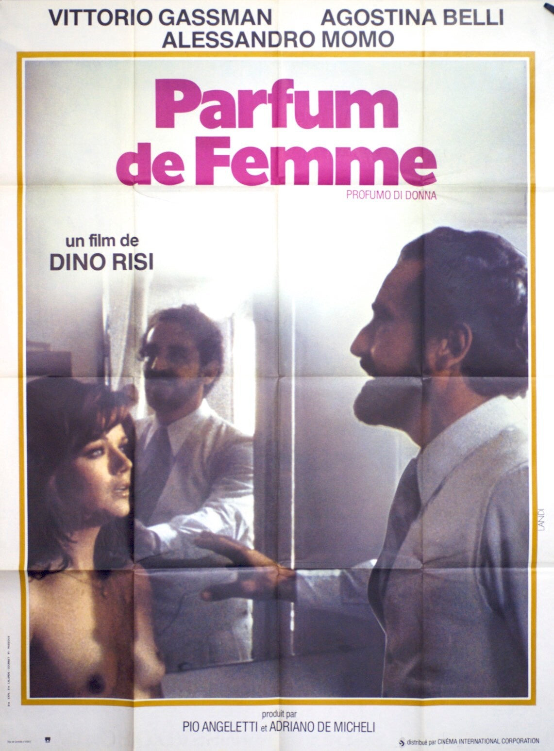 PARFUM DE FEMME MOVIE POSTER ORIGINAL (120x160) VITTORIO GASSMAN