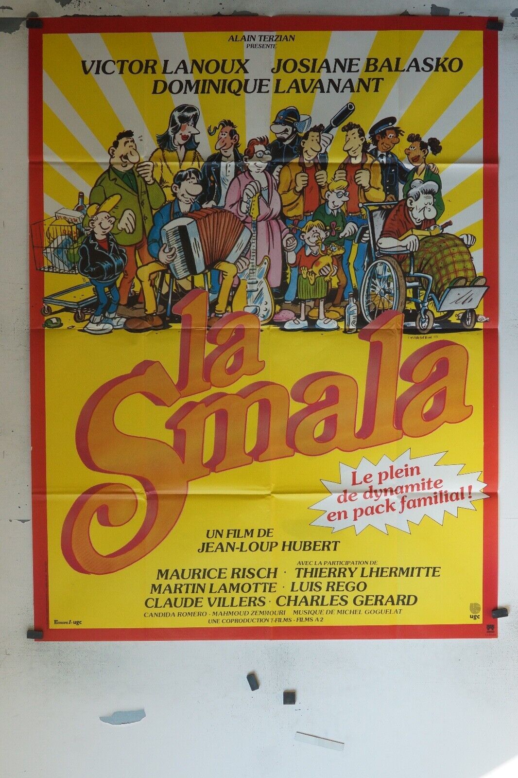 LA SMALA MOVIE POSTER ORIGINAL 120x160 JEAN-LOUP HUBERT