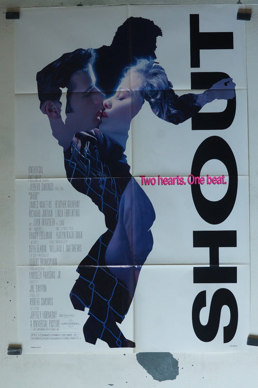 SHOUT movie poster ORIGINAL 69x100James Walters , heather Graham , Richard Jorda