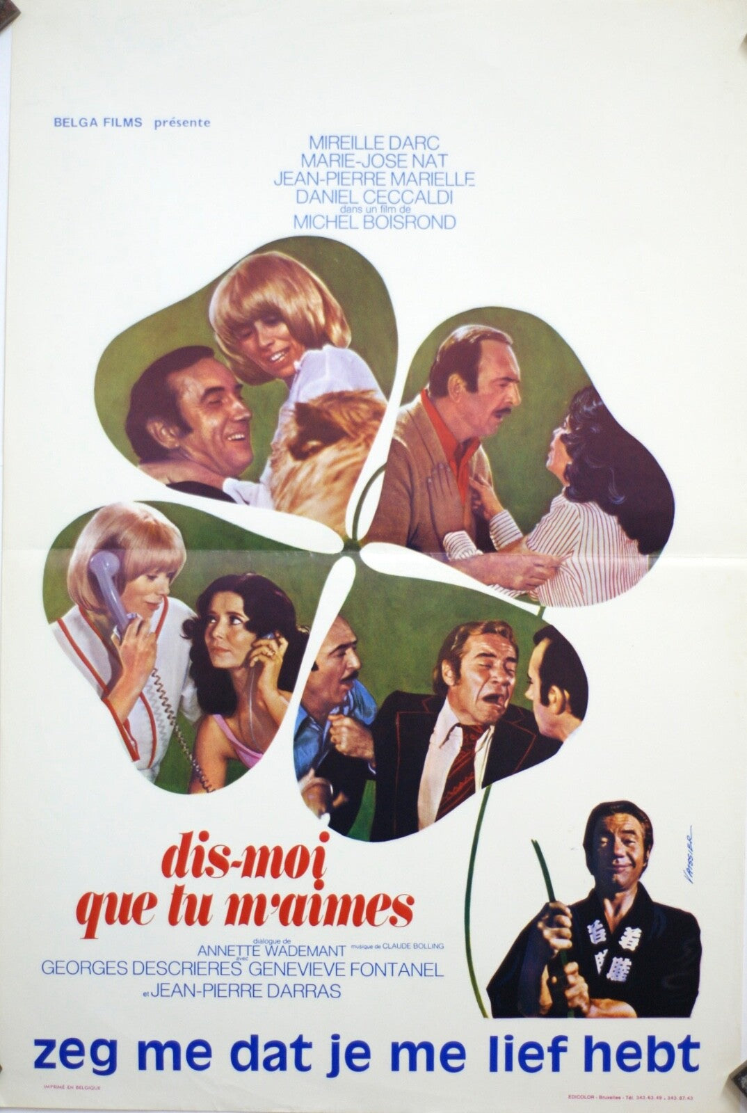 DIS-MOI QUE TU M’AIMES (BELGIAN VERSION) ORIGINAL