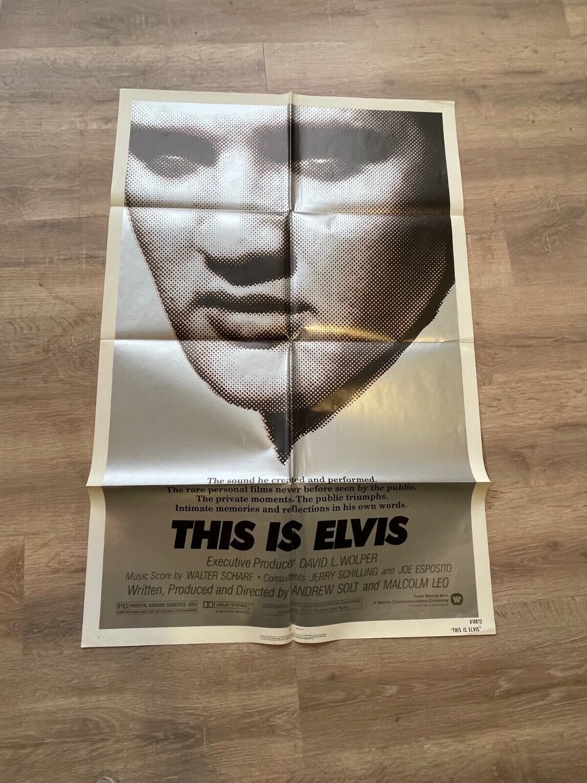 THIS IS ELVIS MOVIE POSTER ORIGINAL (60X80) ELVIS PRESLEY