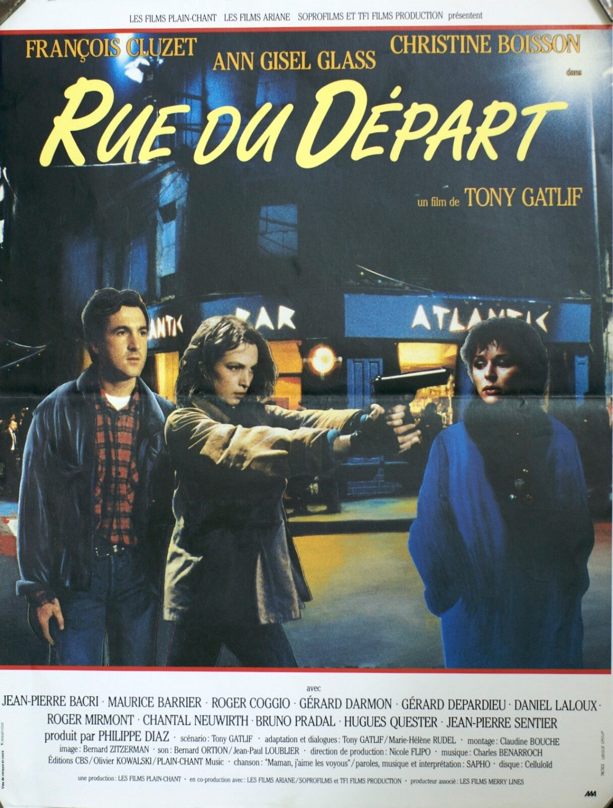 RUE DU DEPART (French Version) ORIGINAL Tony Gatlif, Francois Cluzet
