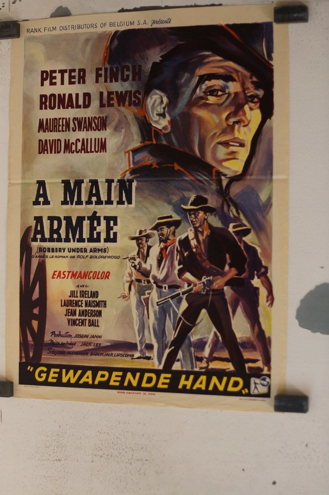  A MAIN ARMEE (Belge) ORIGINAL 30x55