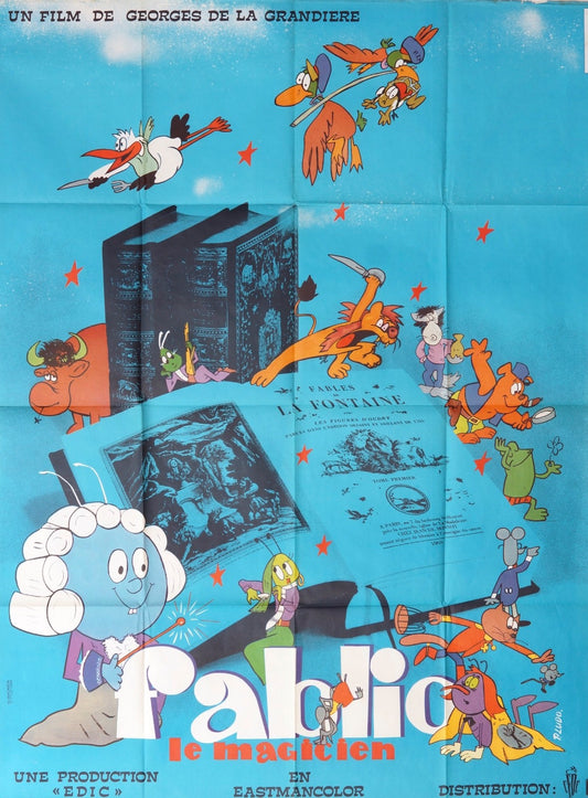FABLIO LE MAGICIEN ORIGINAL POSTER ORIGINAL 120x160