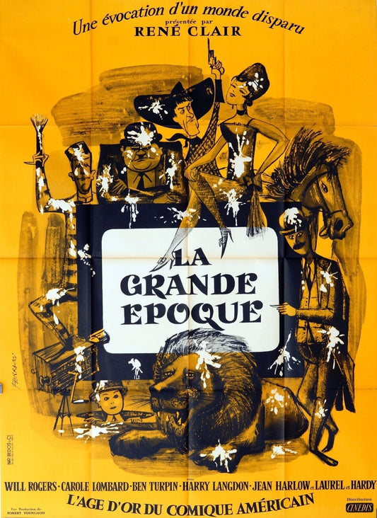 LA GRANDE ÉPOQUE MOVIE POSTER ORIGINAL 120x160 WILL ROGERS