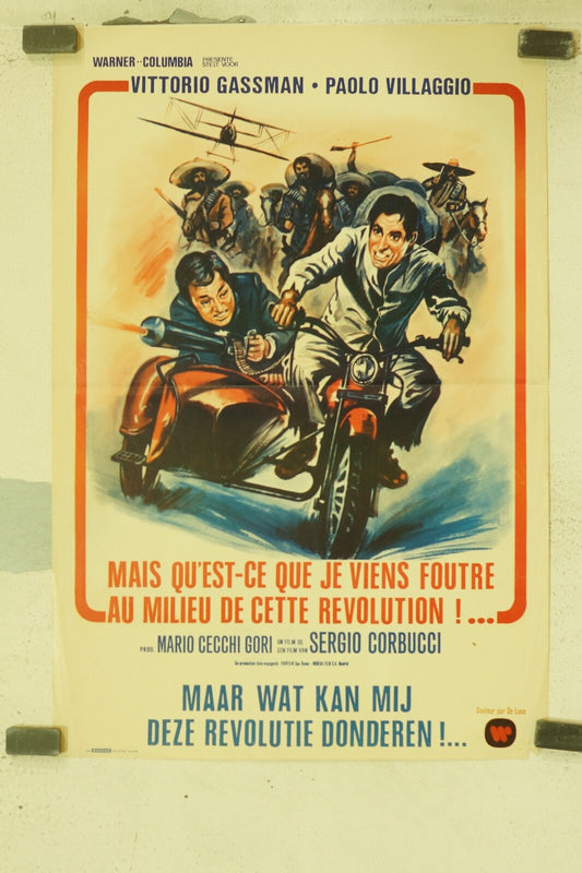 MAIS QU’EST-CE QUE JE VIENS FOUTRE AU MILIEU DE CETTE RÉVOLUTION ORIGINAL 36x54