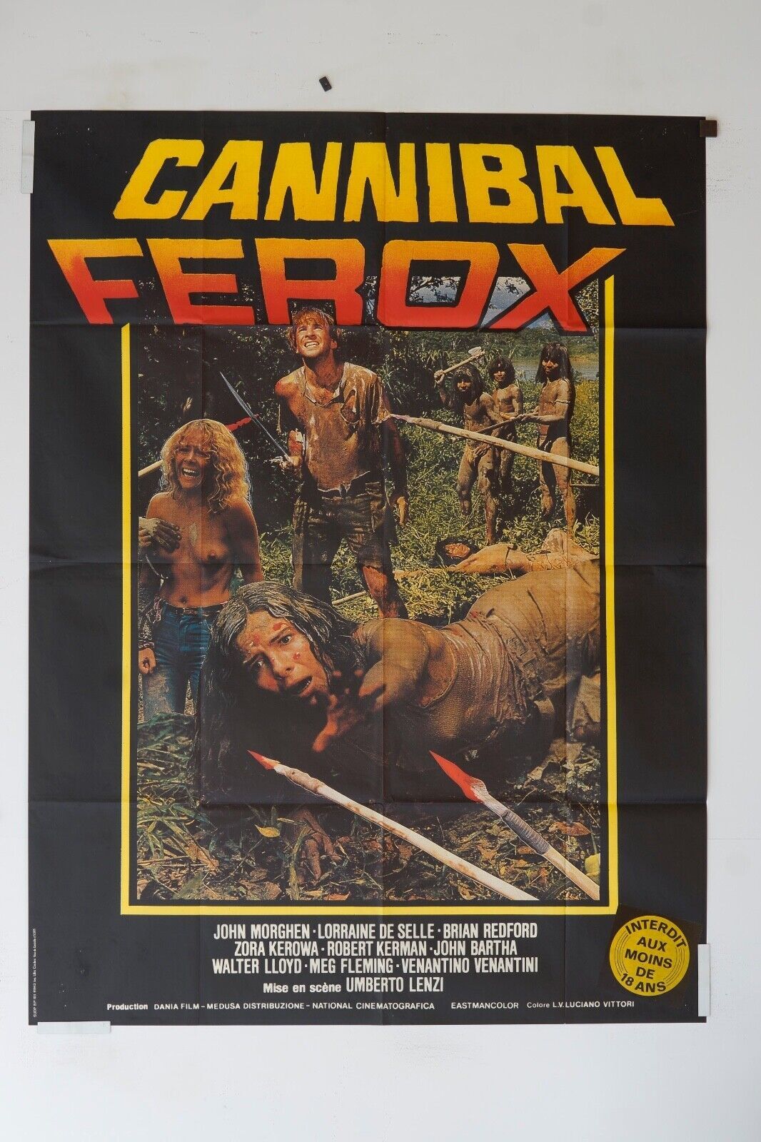 CANNIBAL FEROX POSTER (120X160) JOHN MORGHEN