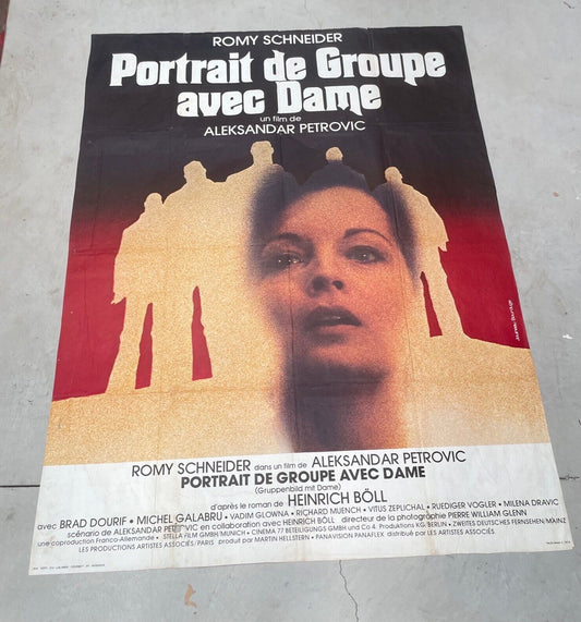 PORTRAIT DE GROUPE AVEC DAME MOVIE POSTER ORIGINAL 120x160 ROMY SCHNEIDER