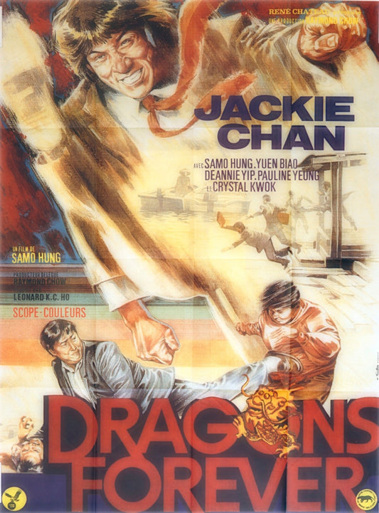 DRAGON FOREVER  JACKIE CHAN  ORIGINAL POSTER ORIGINAL 120x160