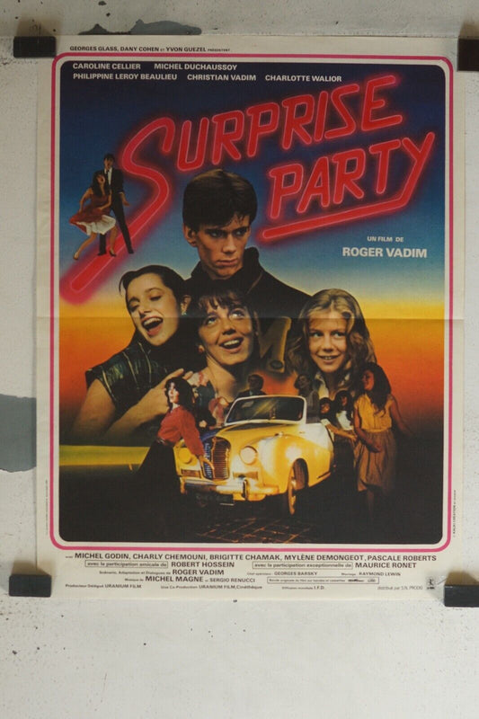 SURPRISE PARTY ORIGINAL 40x60 ROGER VADIM