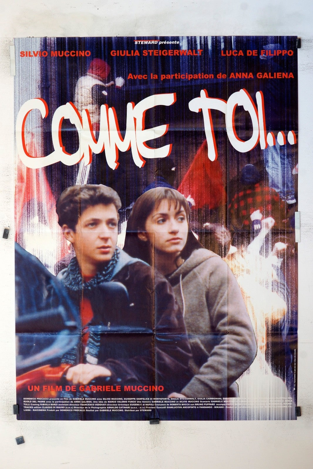 COMME TOI… SILVIO MUCCINO MOVIE POSTER ORIGINAL 120x160