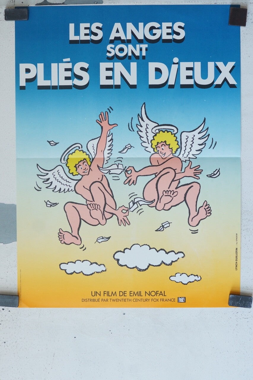 LES ANGES SONT PLIÉS EN DEUX POSTER ORIGINAL (40X60) EMIL NOFAL