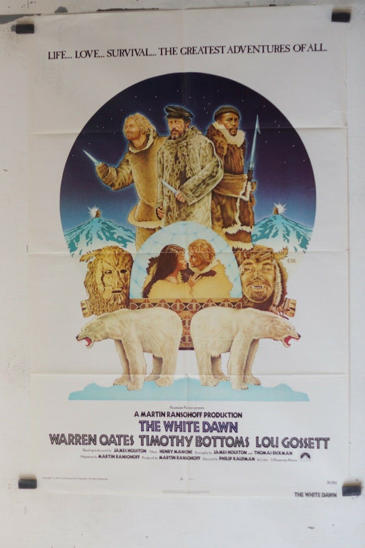 THE WHITE DAWN movie poster ORIGINAL (69x103), Warren Oates, Philip Kaufman 