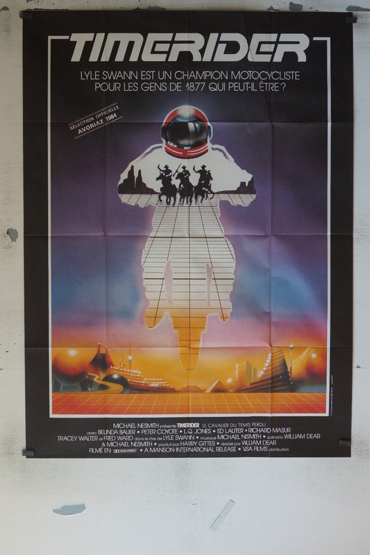 TIMERIDER MOVIE POSTER ORIGINAL 120x160 ETATBELINDA BAUER
