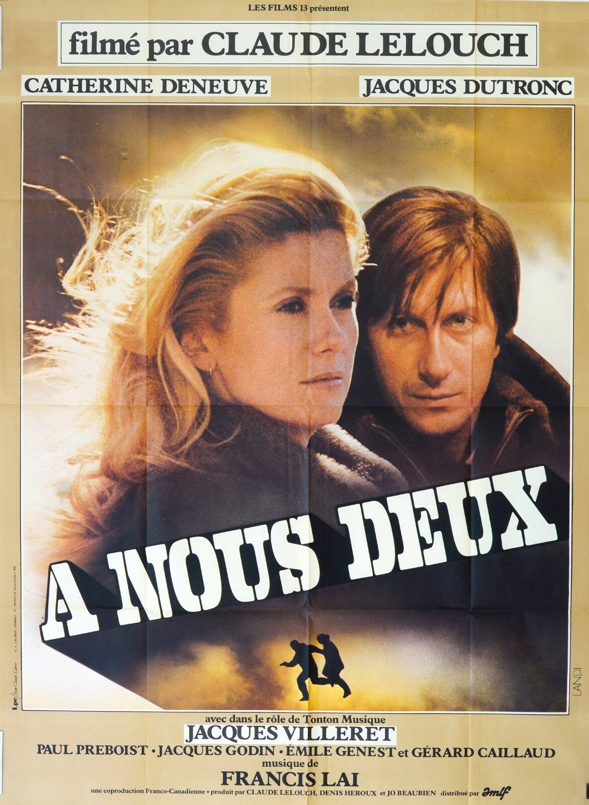 A NOUS DEUX ORIGINAL MOVIE POSTER 120X160
