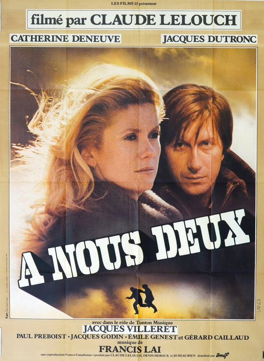 A NOUS DEUX ORIGINAL MOVIE POSTER 120X160