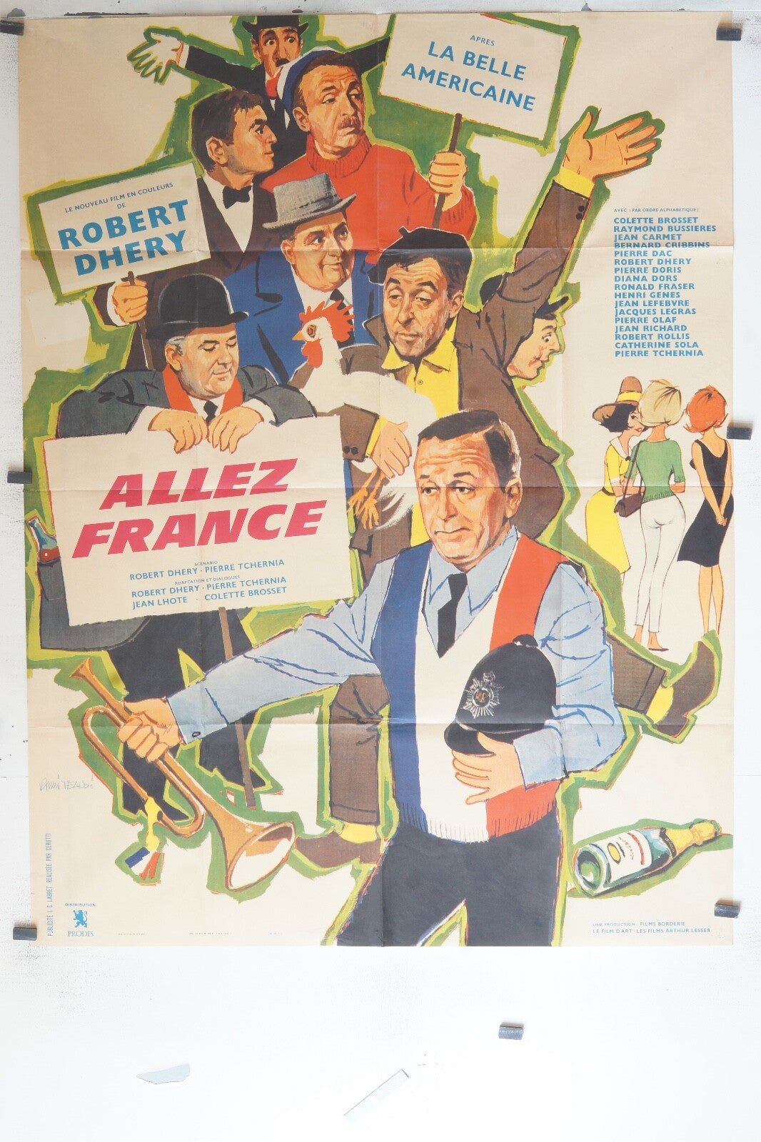 ALLEZ FRANCE ORIGINAL 120x160