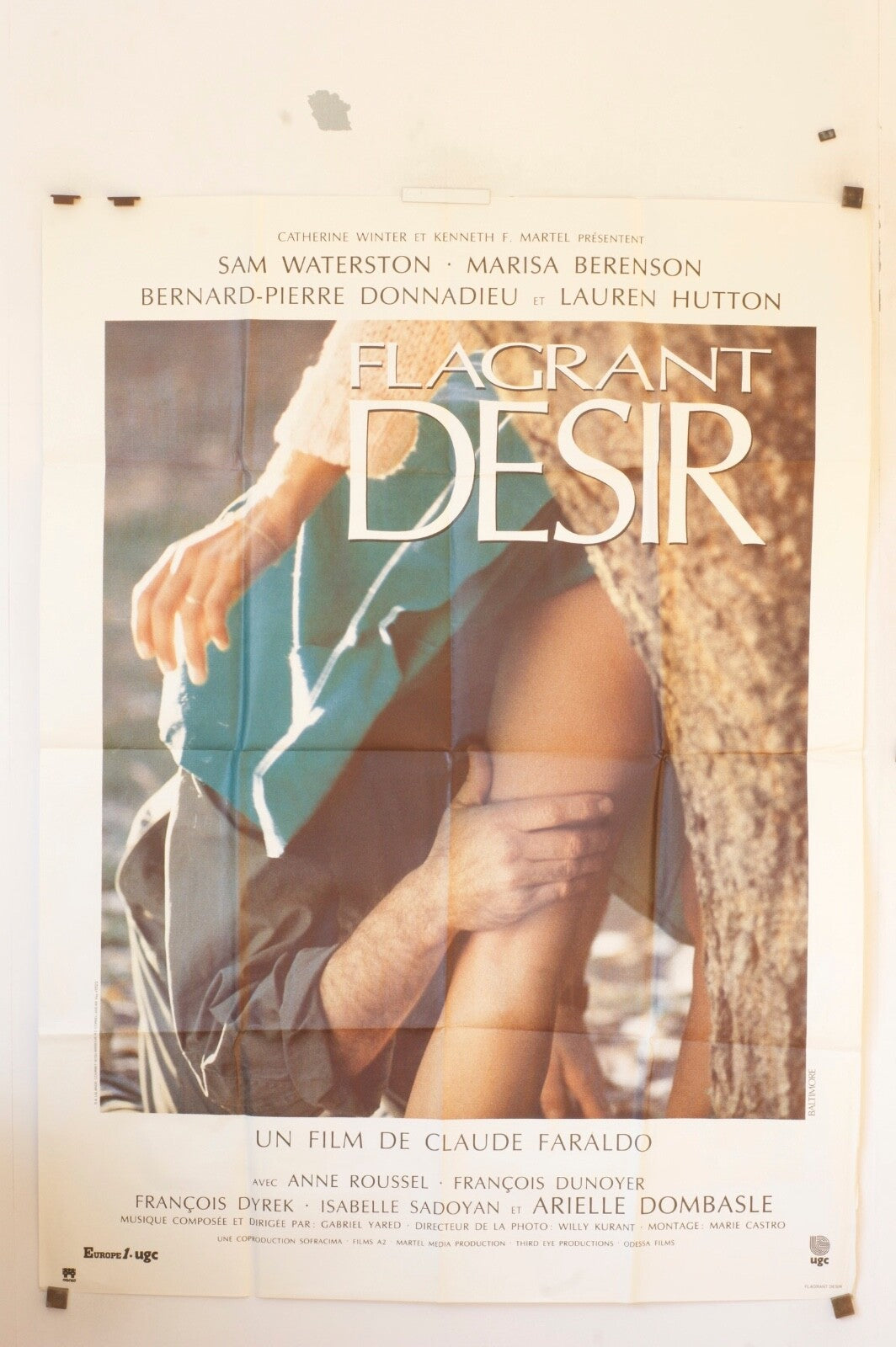 FLAGRAND DÉSIR ORIGINAL MOVIE POSTER 120x160 SAM WATERSTON