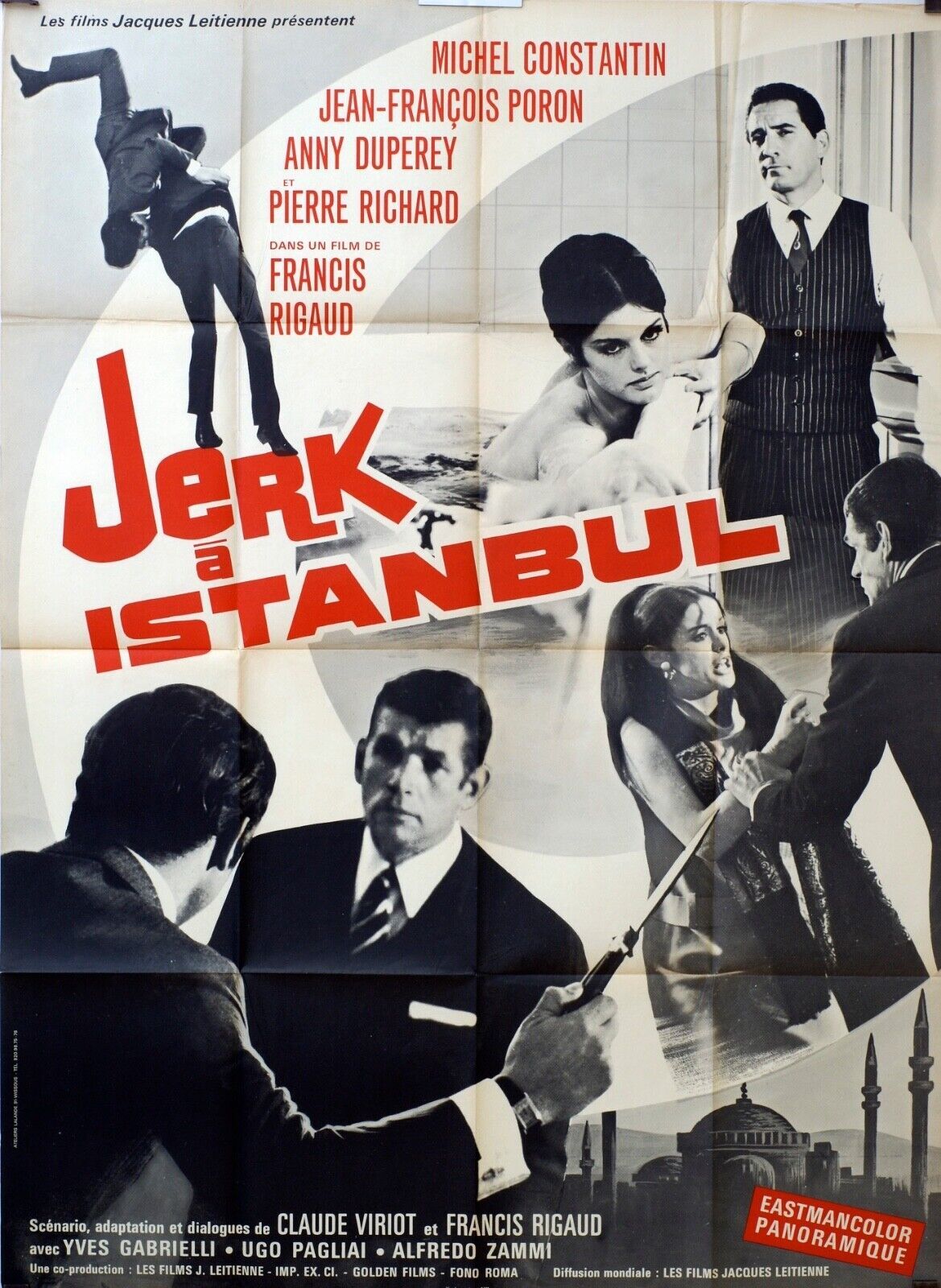 JERK A ISTANBUL POSTER ORIGINAL 120x160 MICHAEL ONTKEAN