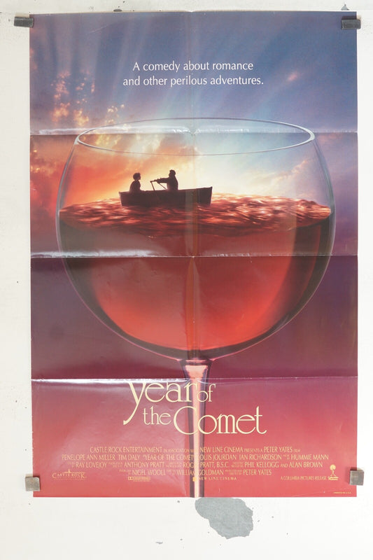 YEAR OF THE COMET MOVIE POSTER ORIGINAL(69x103), Peter Yates, Miler 