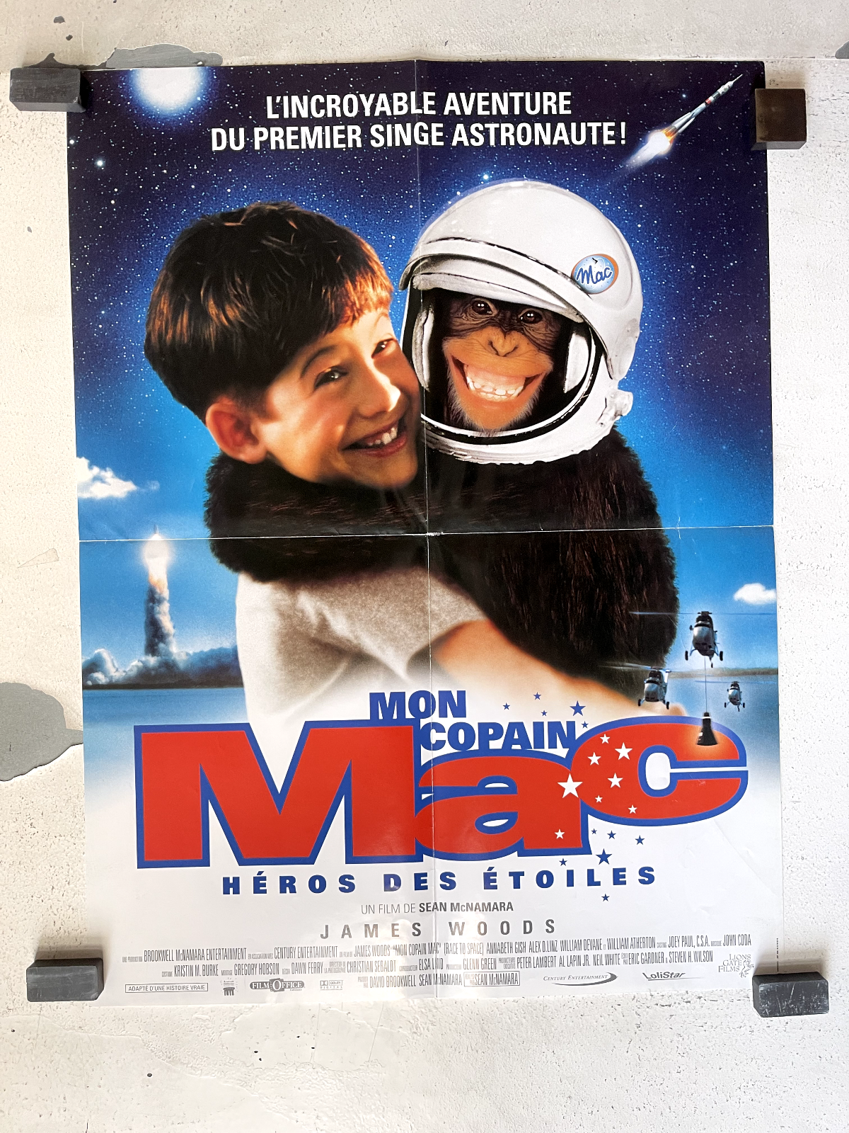 MAC MON COPAIN POSTER ORIGINAL (40X60) JAMES WOODS