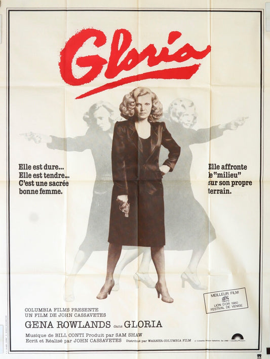 GLORIA ORIGINAL MOVIE POSTER 120x160 LINO VENTURA