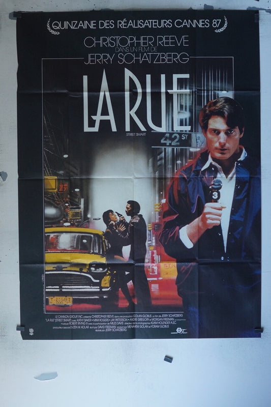 LA RUE MOVIE POSTER ORIGINAL 120x160 CHRISTOPHER REEVE