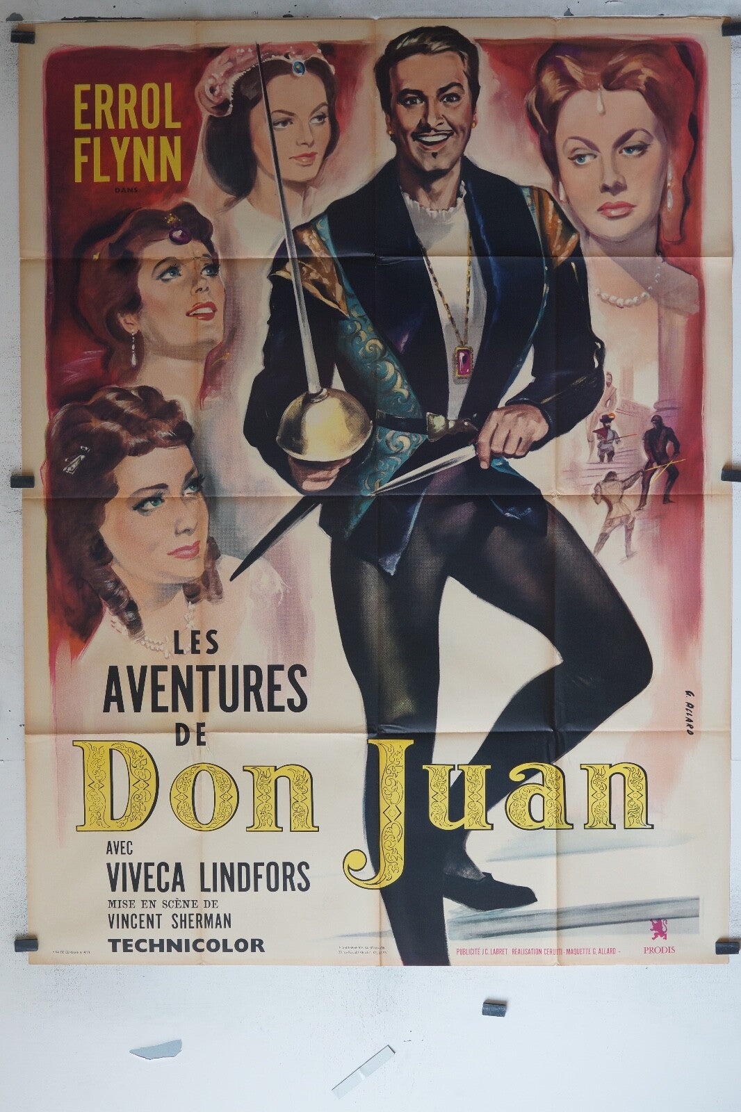 AVENTURES DE DON JUAN (LES) ORIGINAL 120x160 Adventures of Don Juan