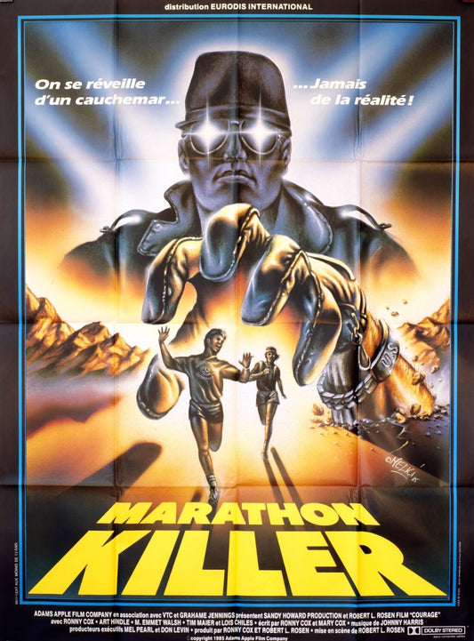 MARATHON KILLER SANDY MOVIE POSTER ORIGINAL 120x160