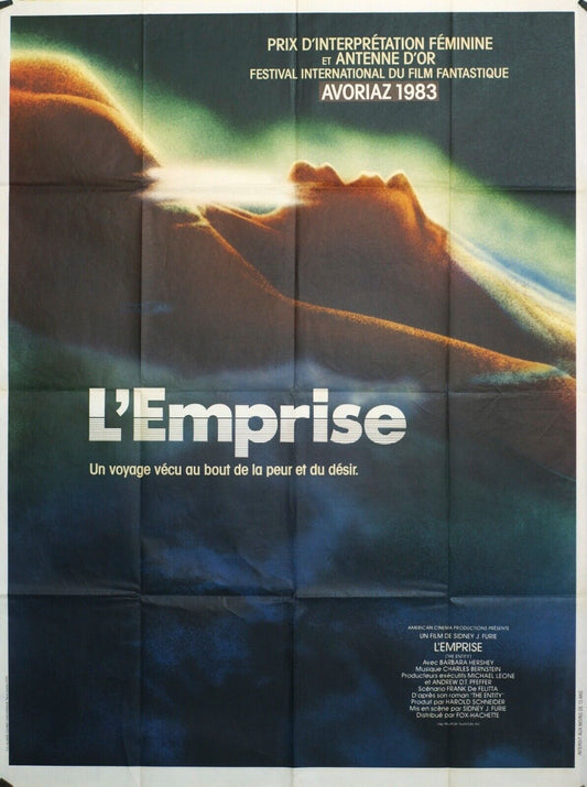 L’EMPRISE 1983 MOVIE POSTER ORIGINAL 120x160 BARBARA HERSHEY