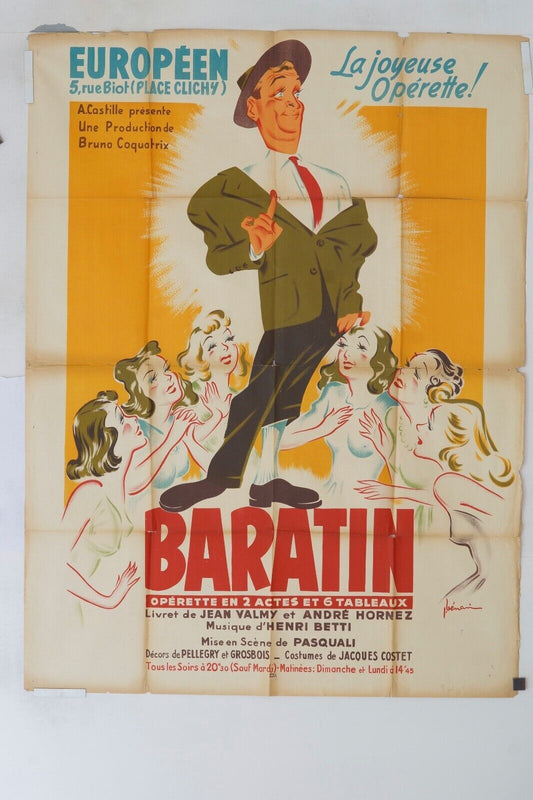 BARATIN MOVIE POSTER ORIGINAL (120X160)